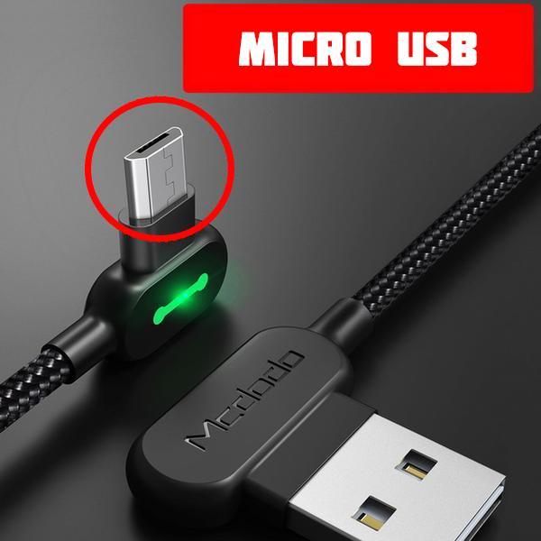 Carregador para iPhone - USB C - Micro-USB | Cabo Titã™
